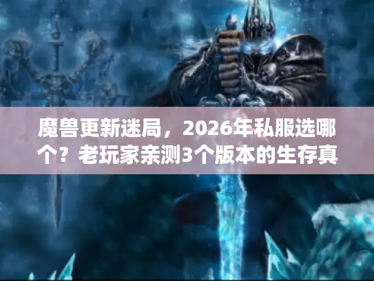 魔兽更新迷局，2026年私服选哪个？老玩家亲测3个版本的生存真相