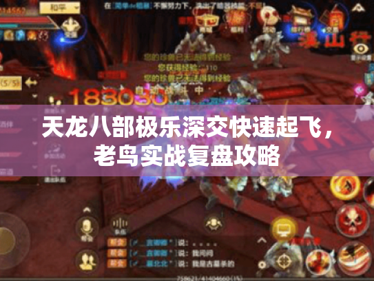 天龙八部极乐深交快速起飞，老鸟实战复盘攻略