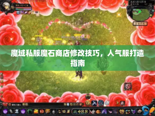 魔域私服魔石商店修改技巧，人气服打造指南