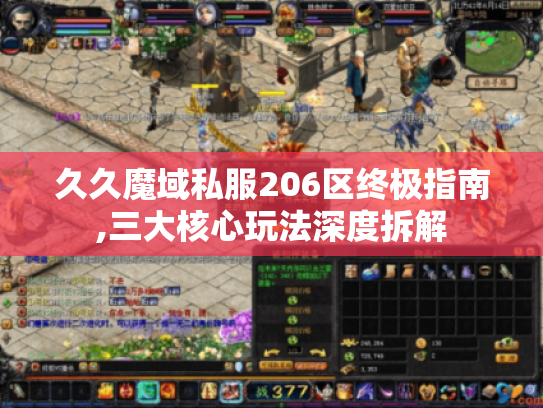 久久魔域私服206区终极指南,三大核心玩法深度拆解