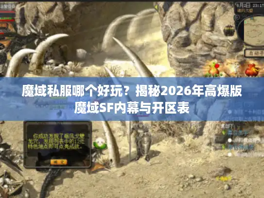 魔域私服哪个好玩？揭秘2026年高爆版魔域SF内幕与开区表