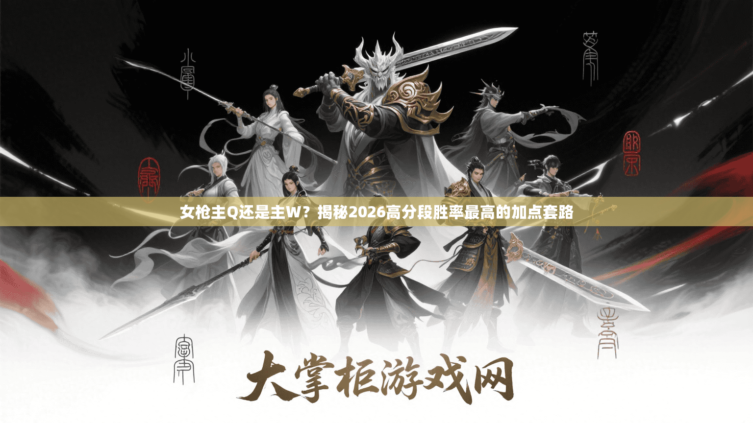 女枪主Q还是主W？揭秘2026高分段胜率最高的加点套路