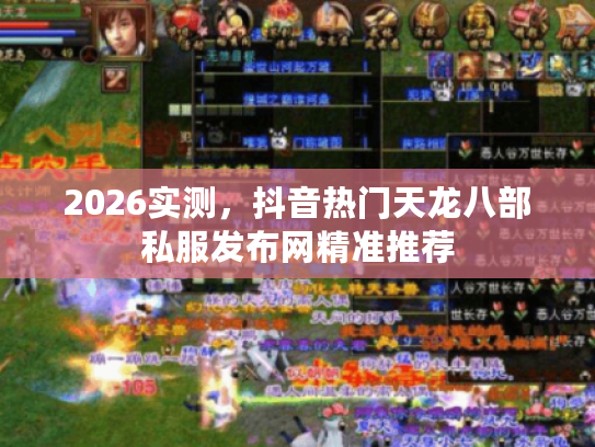 2026实测，抖音热门天龙八部私服发布网精准推荐