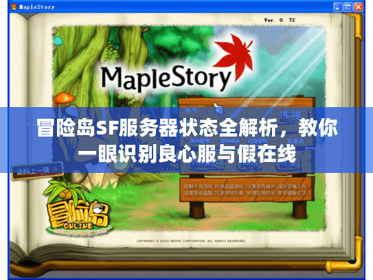 冒险岛SF服务器状态全解析,教你一眼识别良心服与假在线 冒险岛SF服务器状态全解析,教你一眼识别良心服与假在线