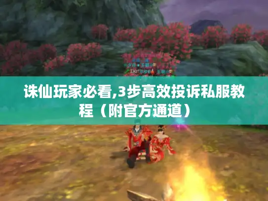 诛仙玩家必看,3步高效投诉私服教程（附官方通道）