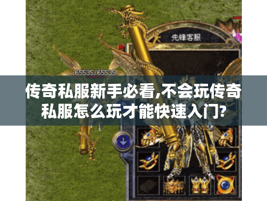 传奇私服新手必看,不会玩传奇私服怎么玩才能快速入门?
