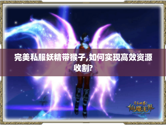 完美私服妖精带猴子,如何实现高效资源收割? 完美私服妖精带猴子,如何实现高效资源收割?