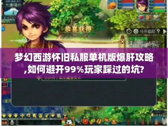 梦幻西游怀旧私服单机版爆肝攻略,如何避开99%玩家踩过的坑?