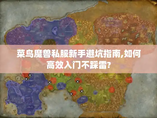 菜鸟魔兽私服新手避坑指南,如何高效入门不踩雷?