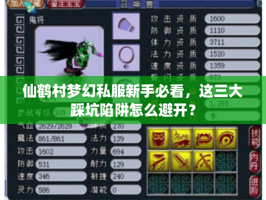 仙鹤村梦幻私服新手必看,这三大踩坑陷阱怎么避开? 仙鹤村梦幻私服新手必看,这三大踩坑陷阱怎么避开?