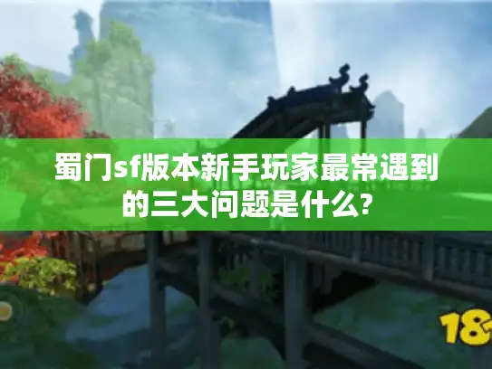 蜀门sf版本新手玩家最常遇到的三大问题是什么?