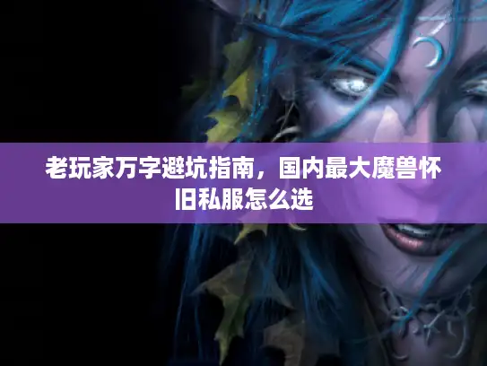 老玩家万字避坑指南，国内最大魔兽怀旧私服怎么选