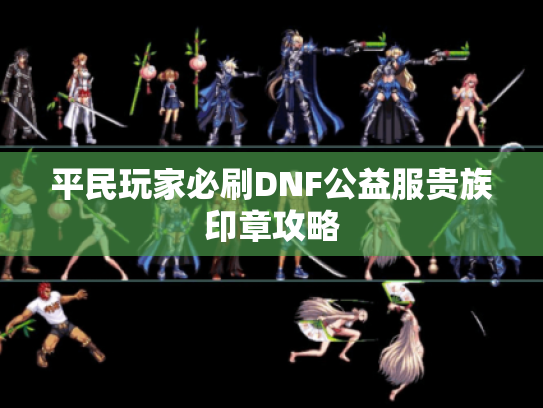 平民玩家必刷DNF公益服贵族印章攻略