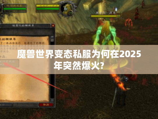 魔兽世界变态私服为何在2025年突然爆火?