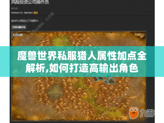 魔兽世界私服猎人属性加点全解析,如何打造高输出角色