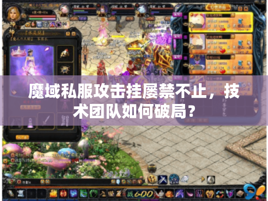 魔域私服攻击挂屡禁不止，技术团队如何破局？