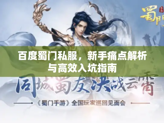 百度蜀门私服,新手痛点解析与高效入坑指南 百度蜀门私服,新手痛点解析与高效入坑指南