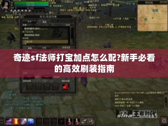 奇迹sf法师打宝加点怎么配?新手必看的高效刷装指南 奇迹sf法师打宝加点怎么配?新手必看的高效刷装指南