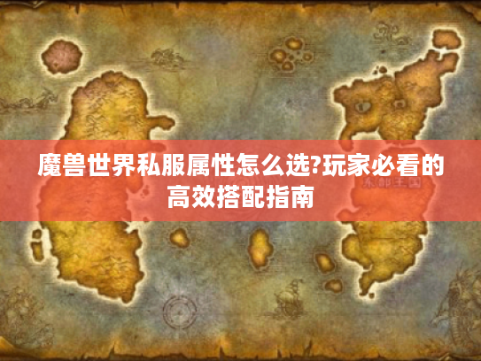 魔兽世界私服属性怎么选?玩家必看的高效搭配指南