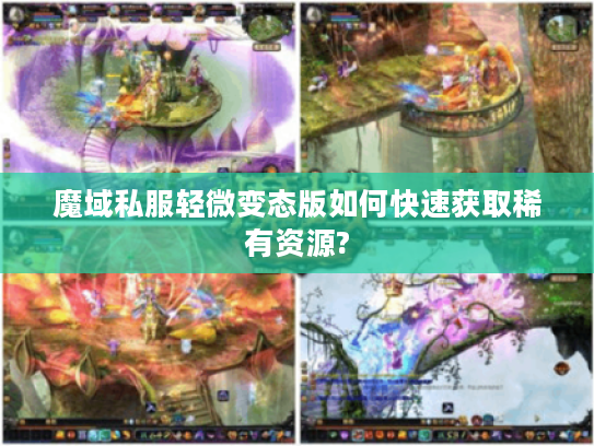 魔域私服轻微变态版如何快速获取稀有资源?