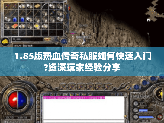 1.85版热血传奇私服如何快速入门?资深玩家经验分享