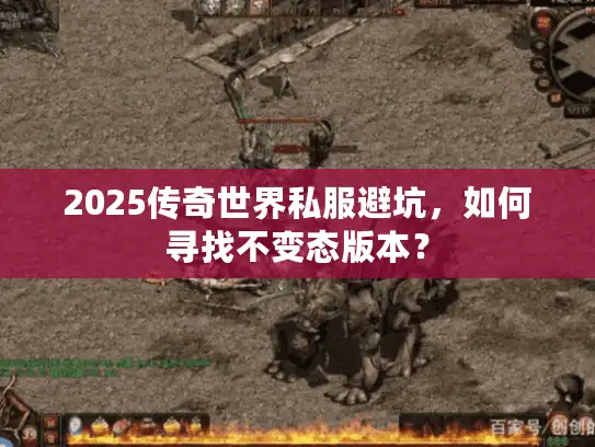 2025传奇世界私服避坑，如何寻找不变态版本？