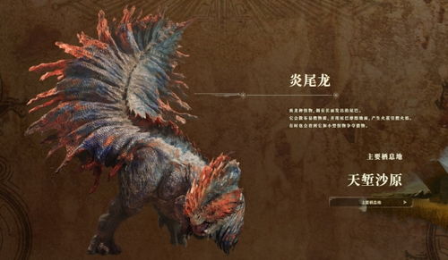 《怪物猎人荒野》护鹭鹰龙位置及掉落攻略