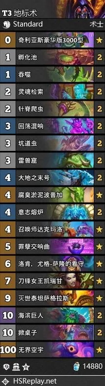 炉石传说地标术卡组攻略：轻松上分！