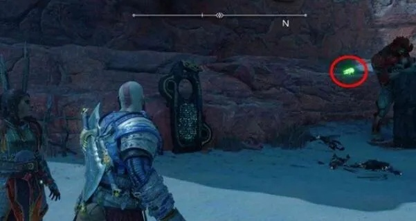 战神5赫尔左侧奥丁渡鸦位置攻略