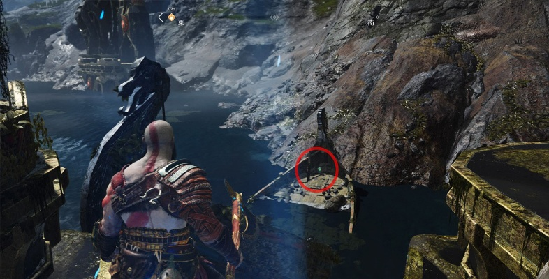 战神5女神瀑布奥丁渡鸦位置速查