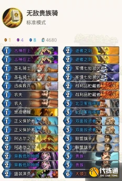 炉石传说杂毛铺场骑卡组攻略分享