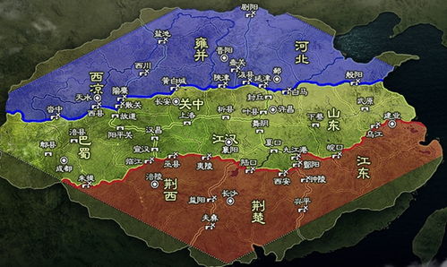 三国志8重制版地区分布图一览，州名速查攻略