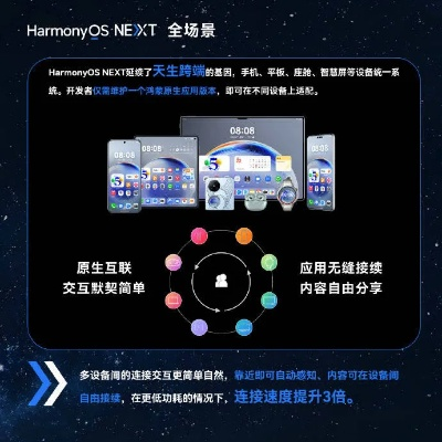 华为HarmonyOS NEXT：原生鸿蒙，一图流揭秘，解决系统痛点