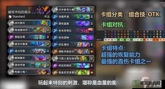 炉石传说疲劳术卡组,新手上分必备! 炉石传说疲劳术卡组,新手上分必备!