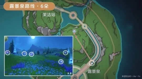 原神4.5海露花速采攻略 原神4.5海露花速采攻略