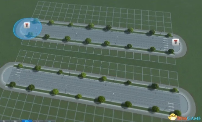 《都市天际线2》T字路口辅道+快车道建造攻略