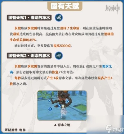 原神4.0水主天赋攻略，圣遗物武器配队技巧