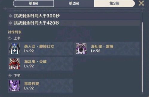 原神3.7雷音权现打法攻略，第一天满奖励！