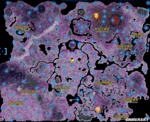 《塞尔达传说》全地图矿物分布攻略 《塞尔达传说》全地图矿物分布攻略