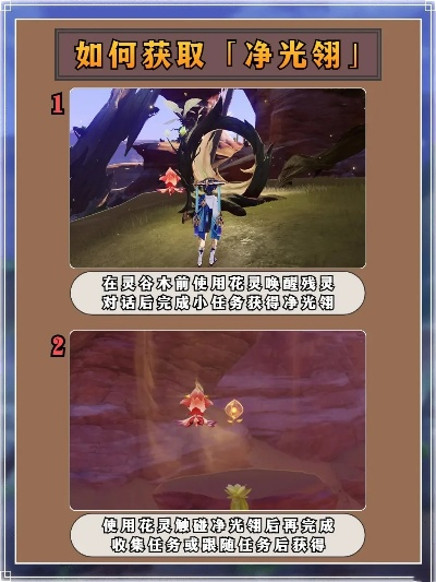 原神3.6全净光翎攻略，快速收集技巧！