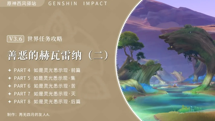 原神3.6版本大型任务善恶的赫瓦雷纳全流程深度指南