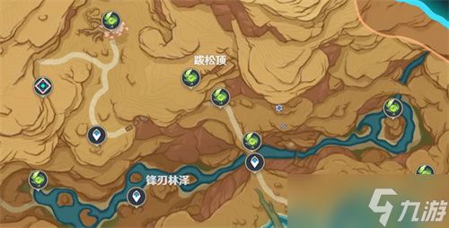 原神3.6荒石苍漠草神瞳全收集攻略