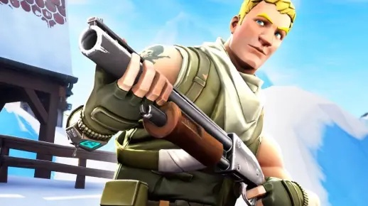 《堡垒之夜》Tfue神操作：左手加农炮右手鲨鱼头，揭秘技巧！