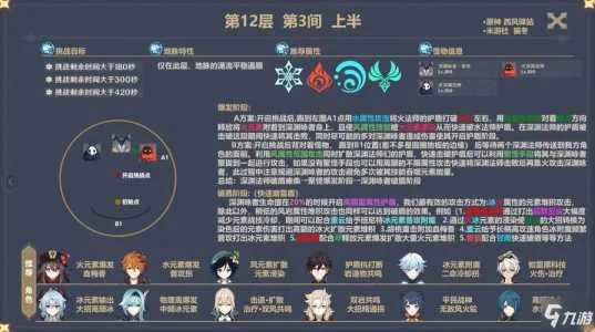 原神3.2深渊阵容推荐攻略