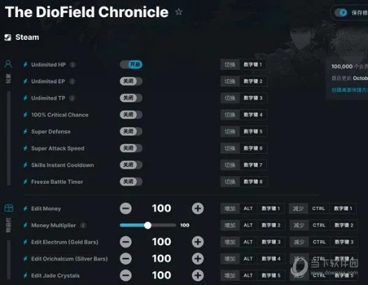 《神领编年史》修改器使用教程