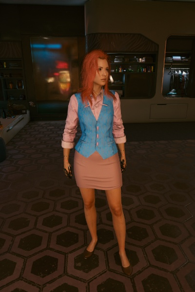 赛博朋克2077女性服装搭配指南