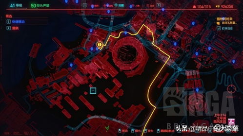 赛博朋克2077区域快速移动点位置图示 赛博朋克2077区域快速移动点位置图示