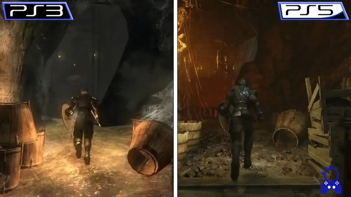 恶魔之魂重制版VS原版画面对比