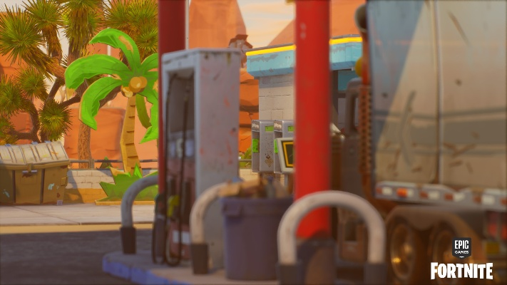 堡垒之夜多汁果园渔具店&加油站推荐