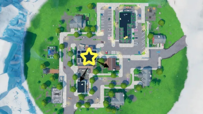 堡垒之夜多汁果园小平房点位攻略